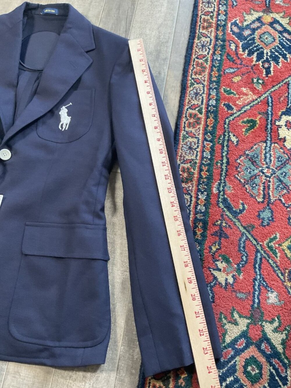 Polo Ralph Lauren NWT 2020 USA Olympics Womens 4 Opening Ceremony Blazer Navy - Picture 11 of 14